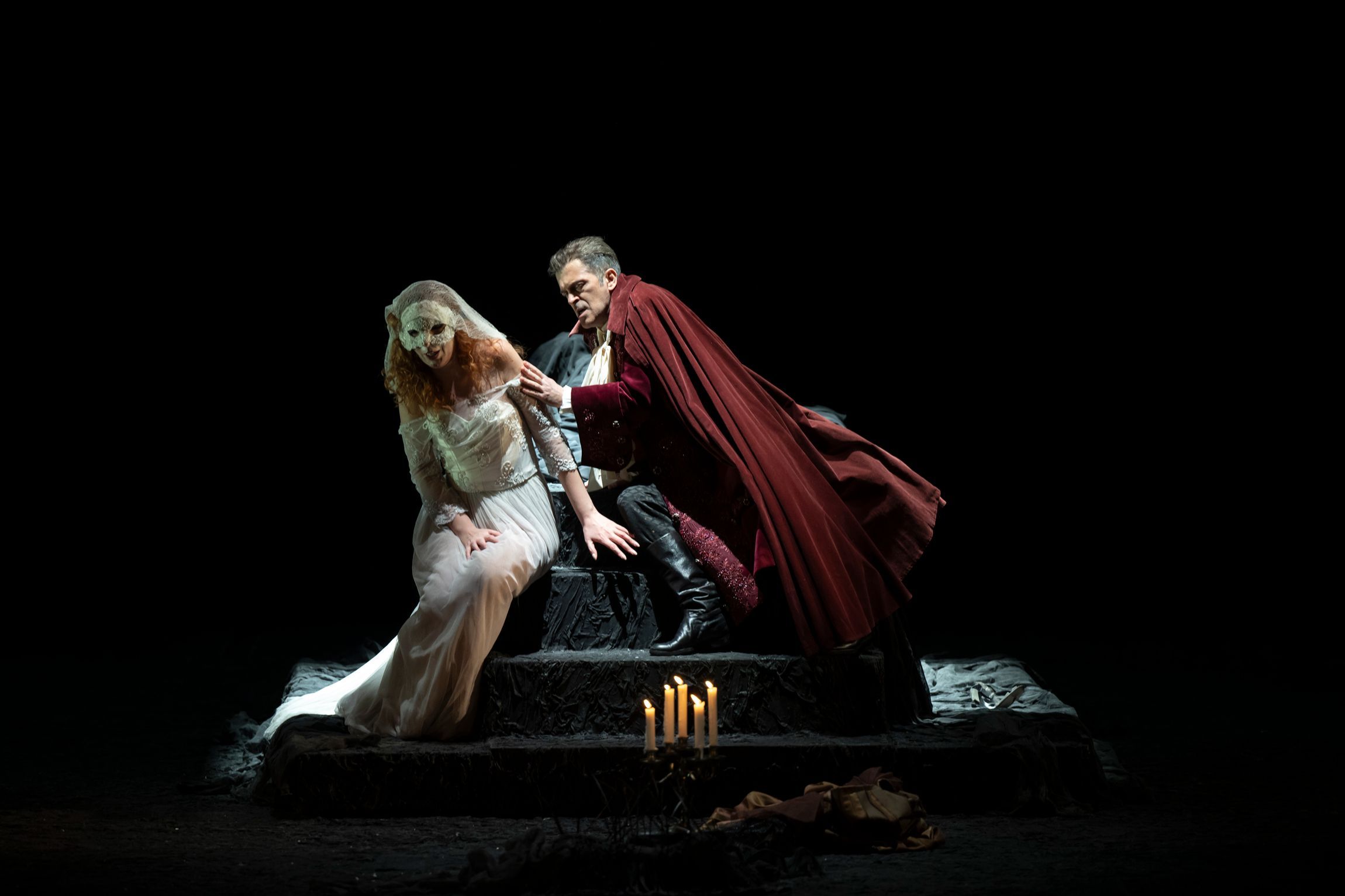 Lidia Fridman (Amelia) and Piero Pretti (Riccardo) &copy; Andrea Macchia | Teatro regio di Torino