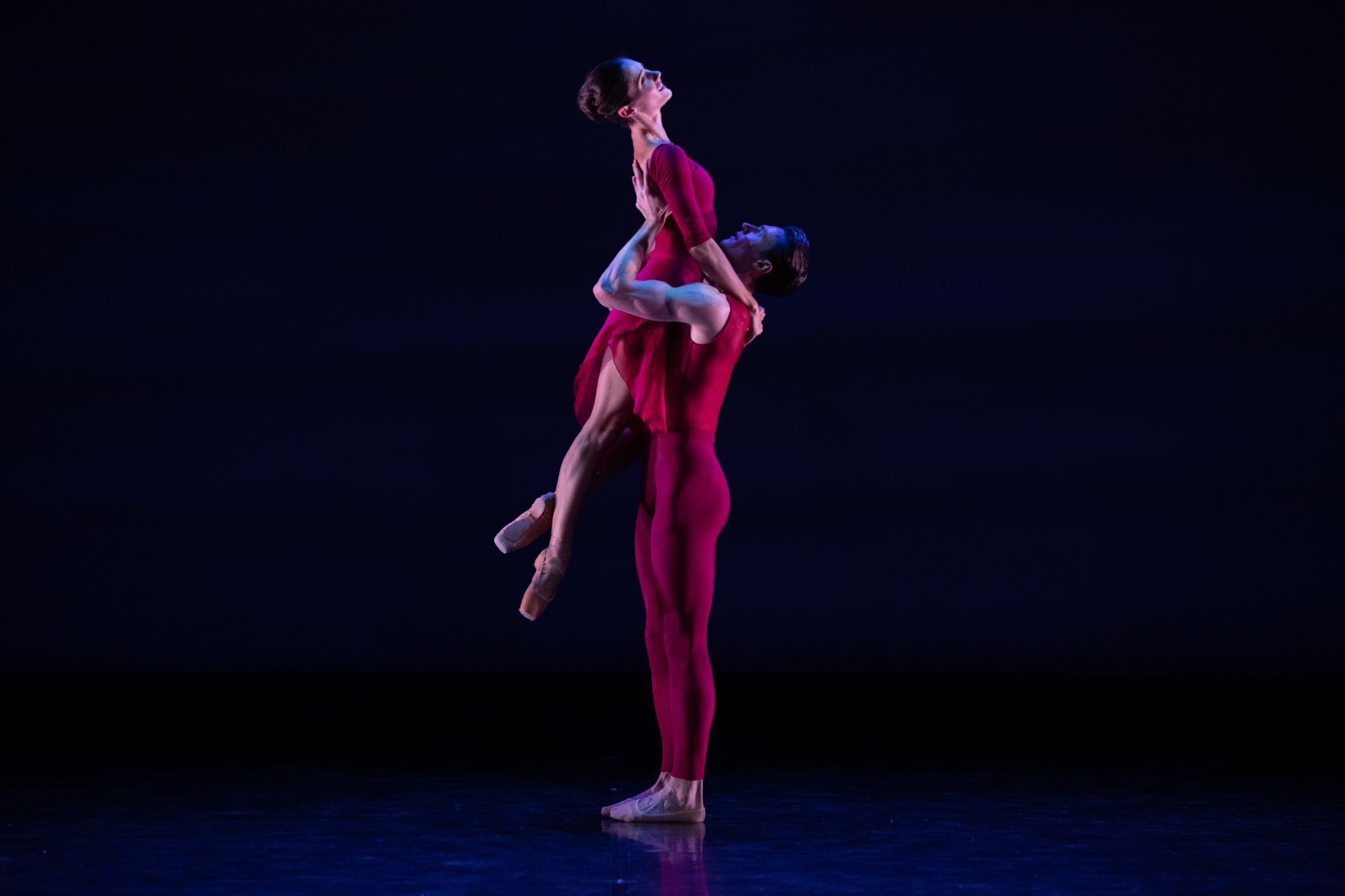 Chiara Gonzalez and Joel Woellner in Greg Horsman's <i>A Rhapsody in Motion: 2nd and 3rd movements</i> &copy; David Kelly