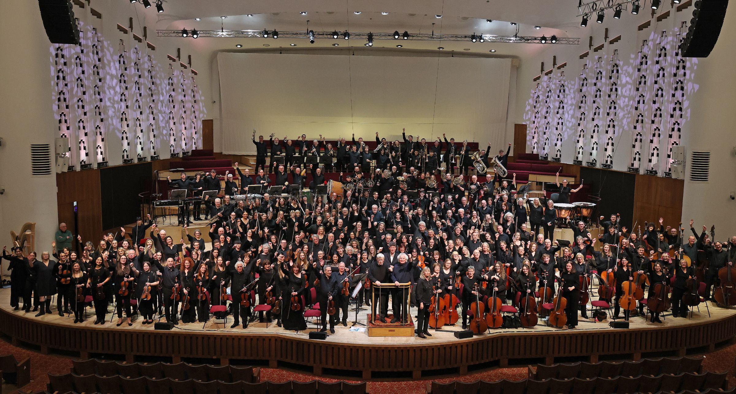 Past and present Liverpool Philharmonic Youth Orchestra and Merseyside Youth Orchestra © Gareth Jones