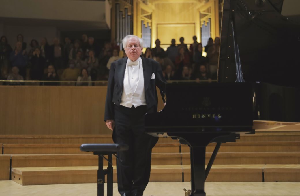 Grigory Sokolov en el Auditorio Nacional © Valentina Moreno | Fundación Scherzo