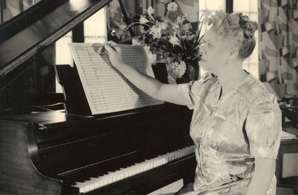 Florence Price in 1941 © University of Arkansas Libraries, Fayetteville