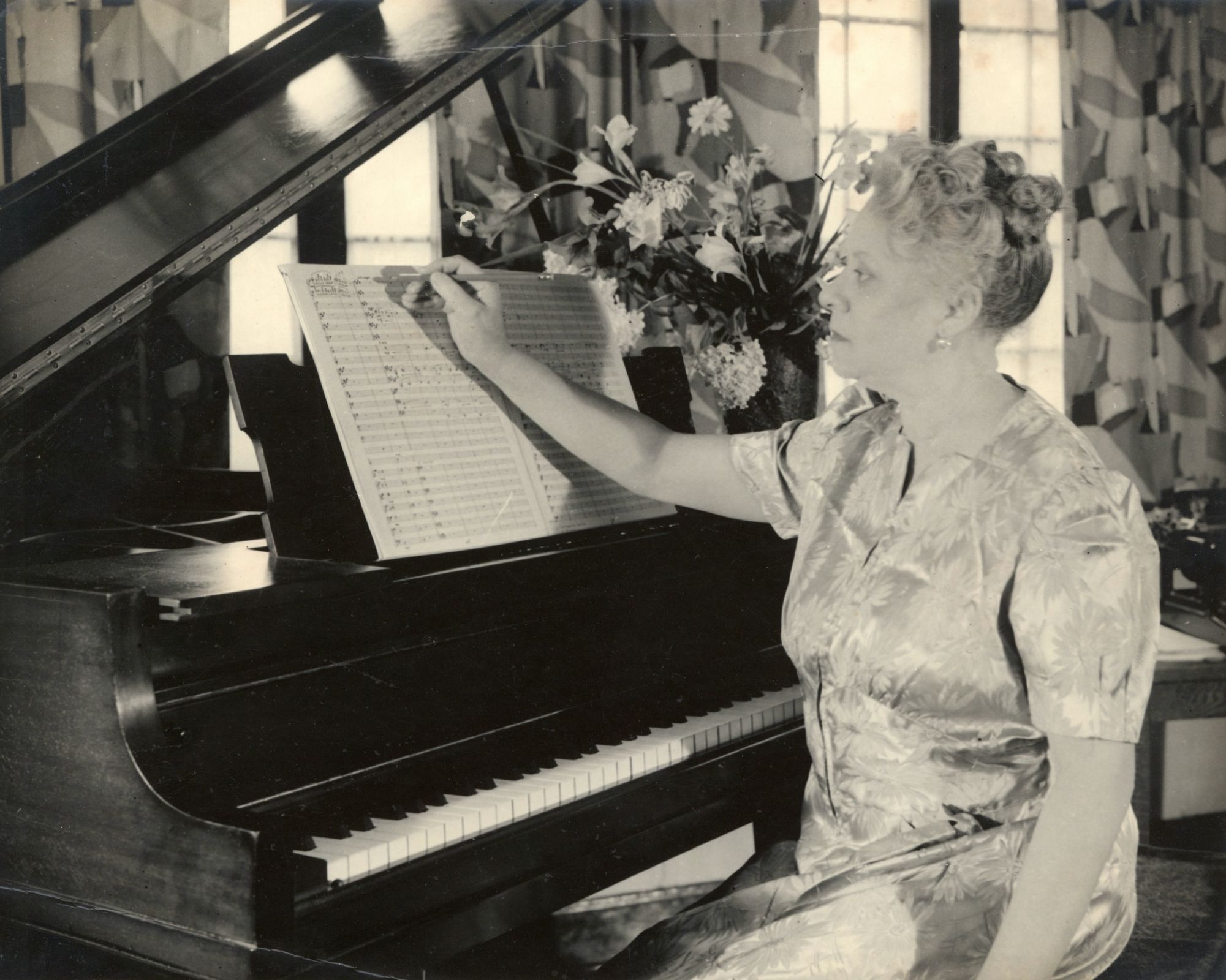 Florence Price in 1941 © University of Arkansas Libraries, Fayetteville