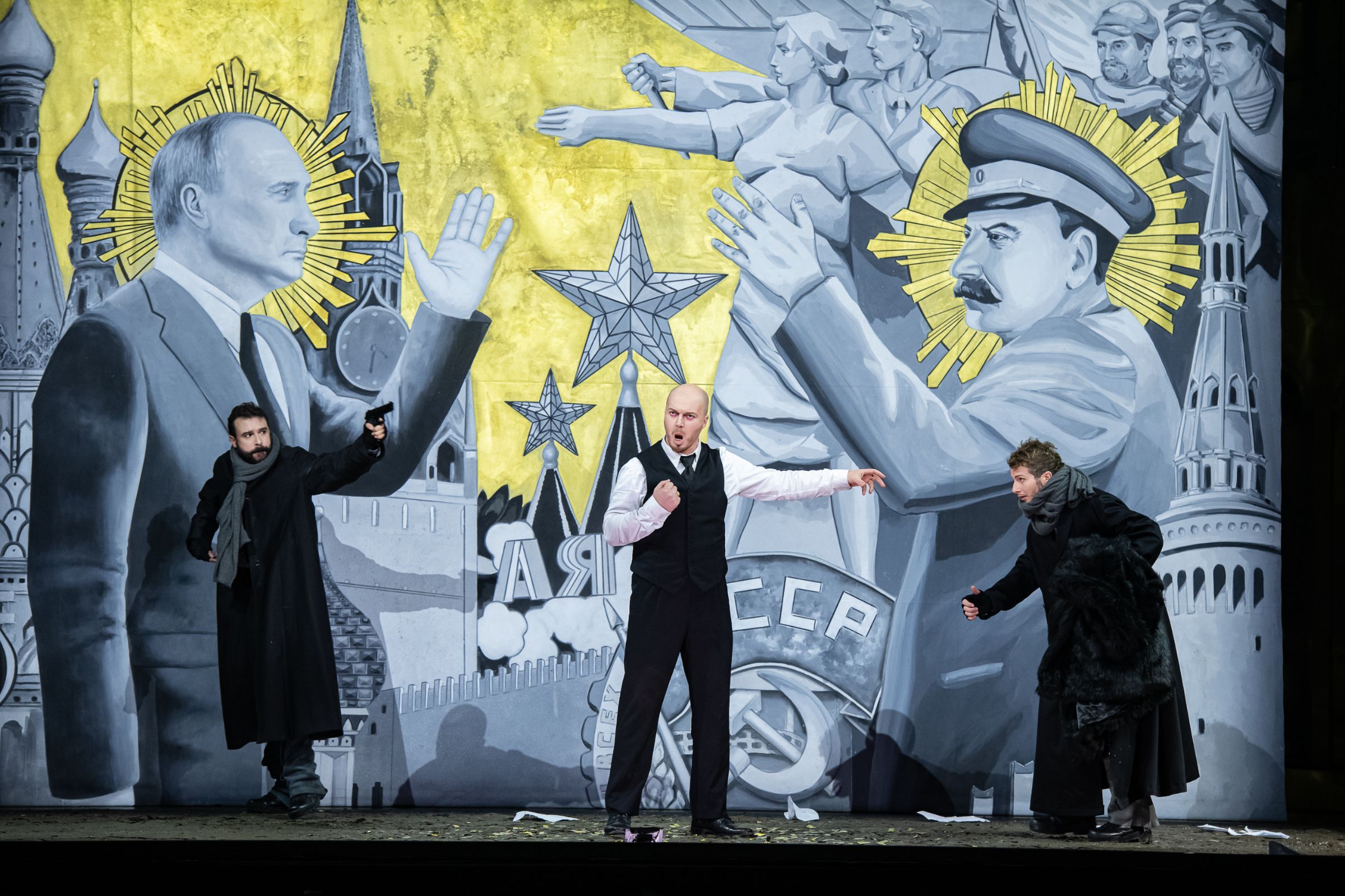 <i>Boris Godounov</i> au Théâtre des Champs-Élysées &copy; Mirco Magliocca