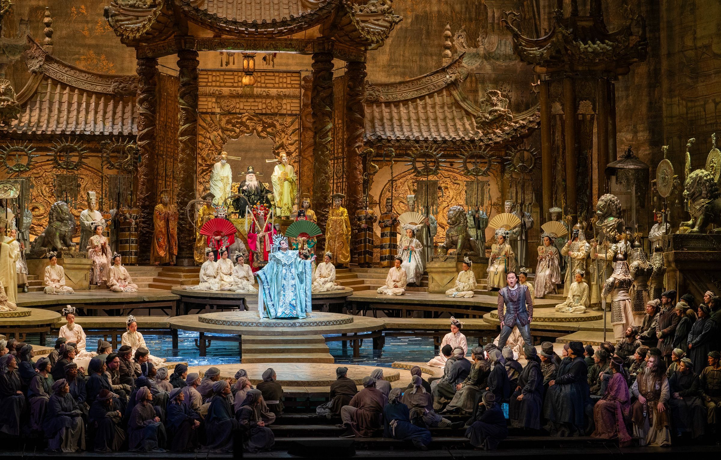 Franco Zeffirelli's production of <i>Turandot</i> &copy; Karen Almond | Met Opera
