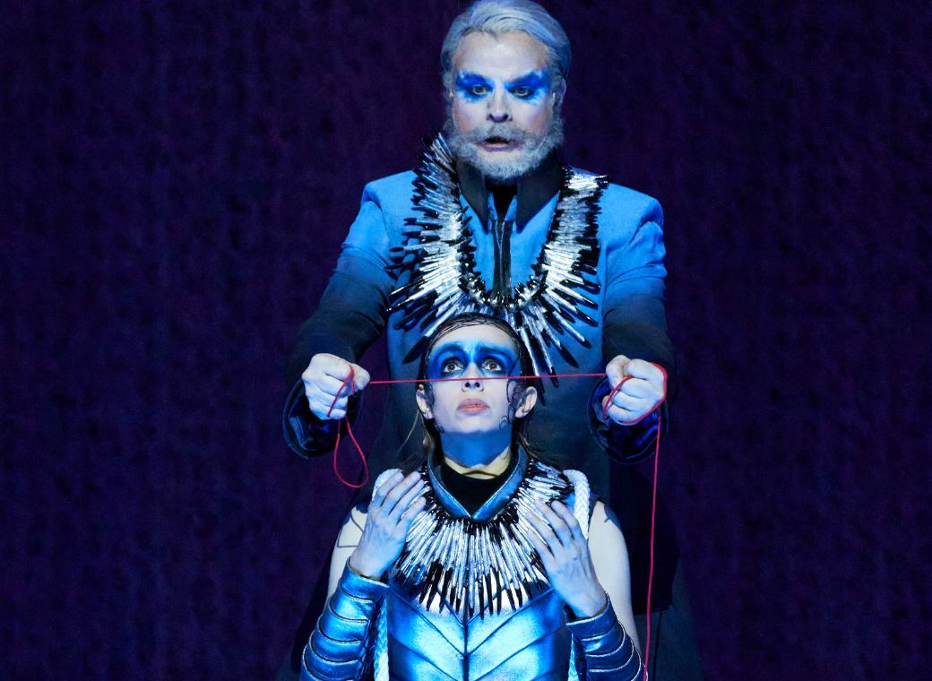 Bernard Richter (Idomeneo) and Lea Desandre (Idamante) &copy; Grand Th&eacute;&acirc;tre de Gen&egrave;ve | Magali Dougados