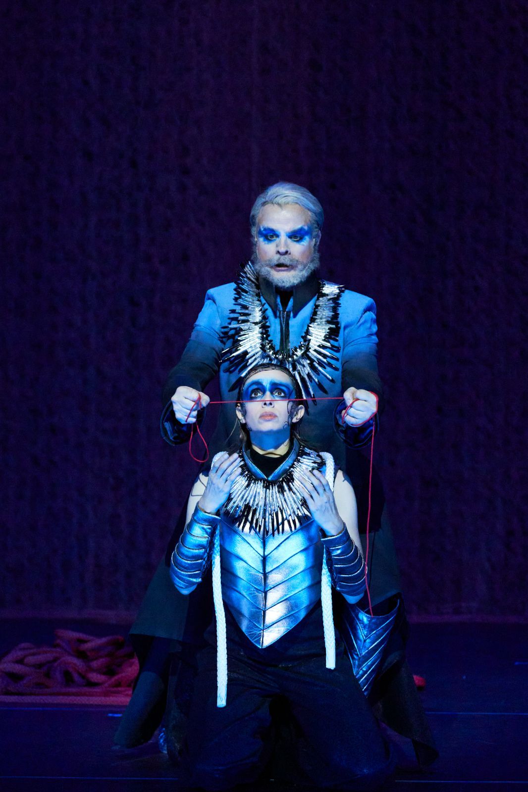 Bernard Richter (Idomeneo) and Lea Desandre (Idamante) &copy; Grand Théâtre de Genève | Magali Dougados