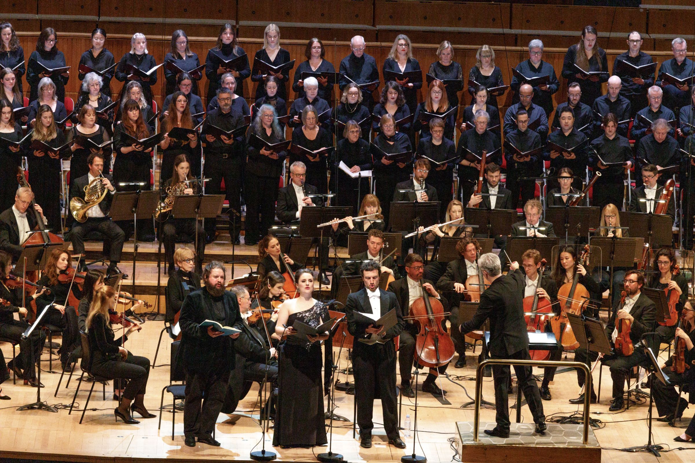 Allan Clayton, Louise Alder, Michael Mofidian, Edward Gardner, London Philharmonic Choir &amp; Orchestra &copy; London Philharmonic Orchestra
