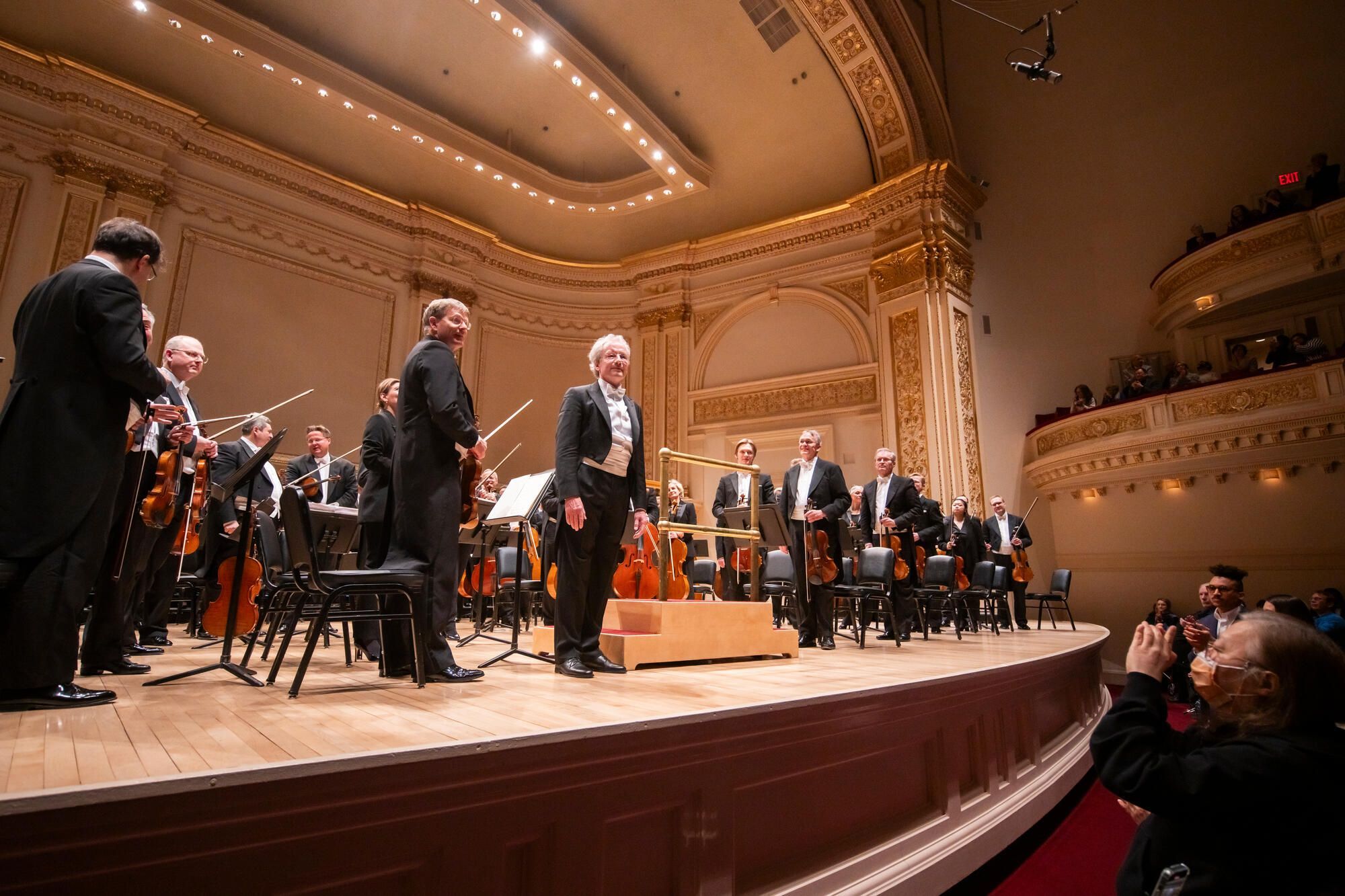 Franz Welser-Möst and the Vienna Philharmonic at Carnegie Hall &copy; Chris Lee