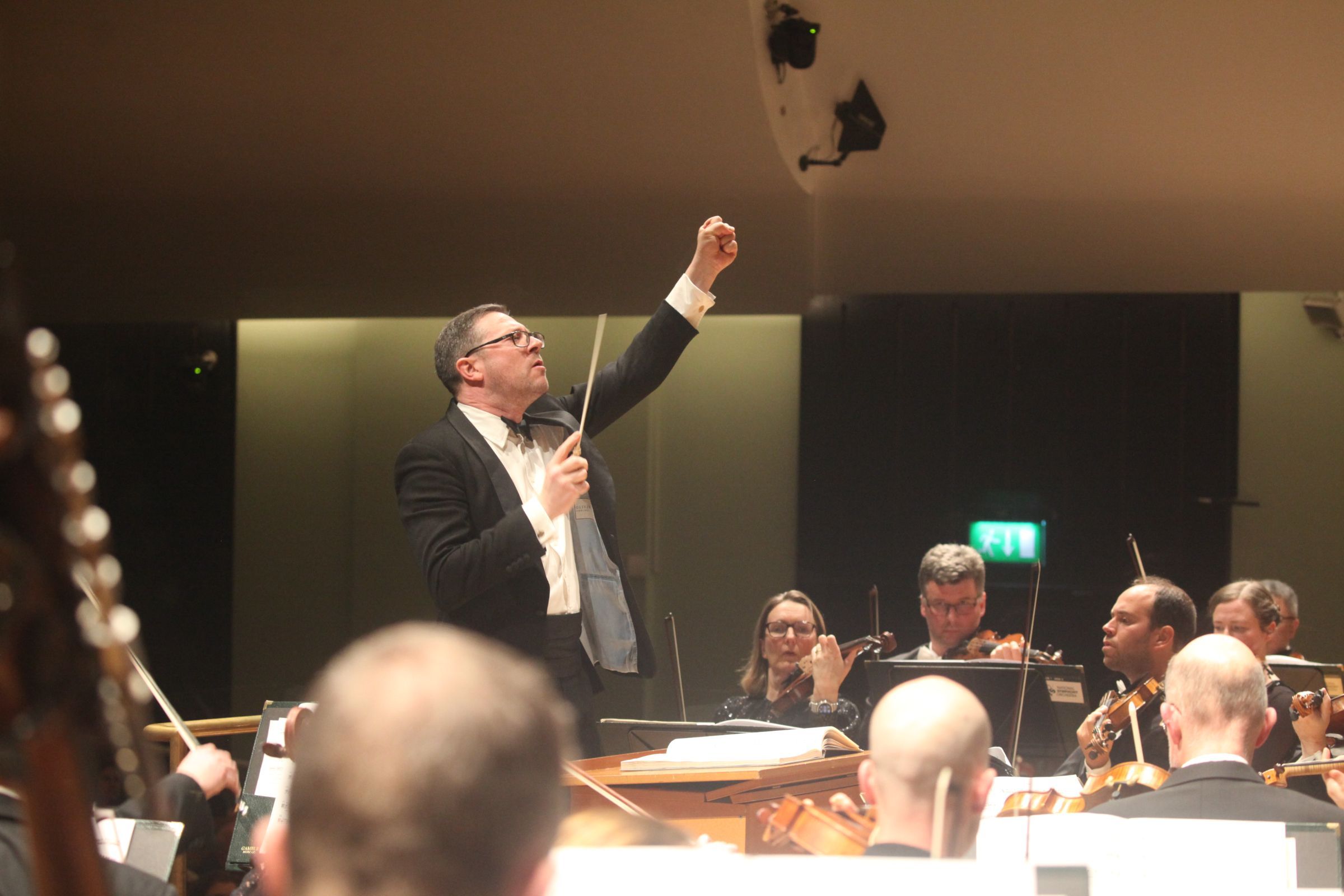 John Wilson conducts the National Symphony Orchestra &copy; Aisling McCarthy