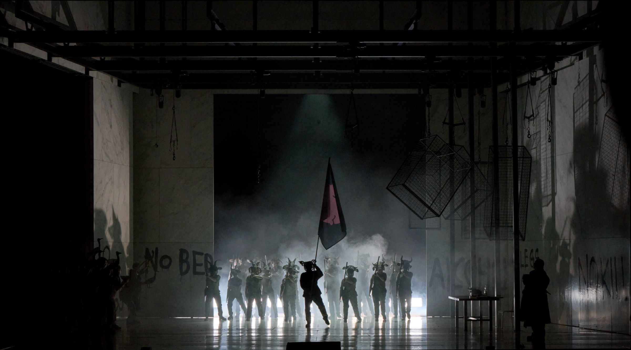 <i>Animal Farm</i> &copy; Wiener Staatsoper | Michael Pöhn