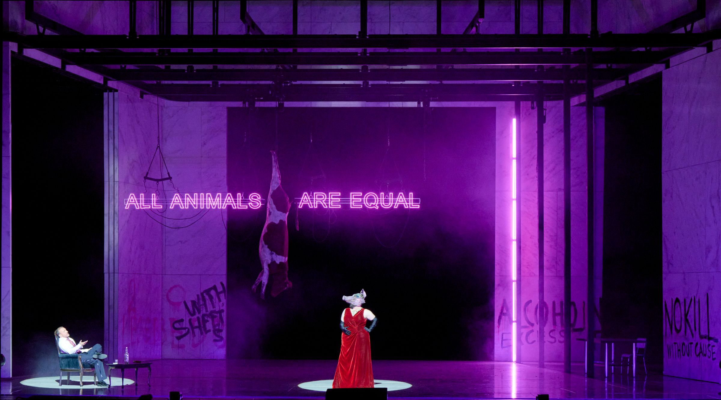 <i>Animal Farm</i> &copy; Wiener Staatsoper | Michael Pöhn