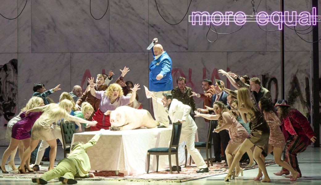 <i>Animal Farm</i> &copy; Wiener Staatsoper | Michael P&ouml;hn