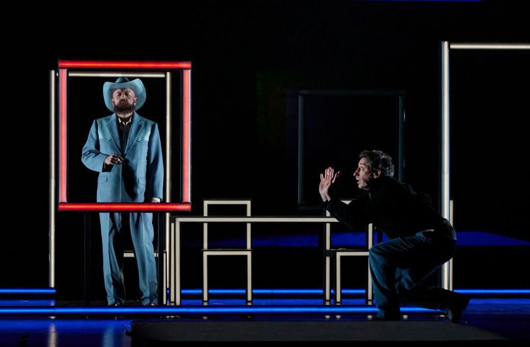 Robert Pomakov (Pollunder) und Paul Curievici (Karl Ro&szlig;mann) &copy; Herwig Prammer