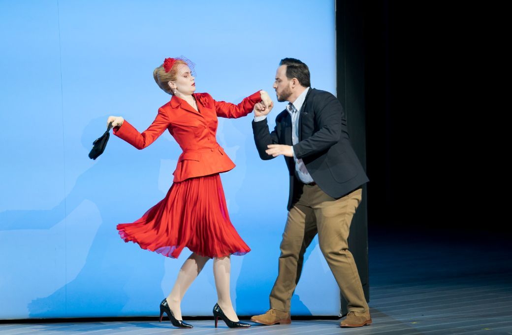 Ekaterina Solunya (Ninon) und Roman Pichler (Franjo) &copy; Werner Kmetitsch