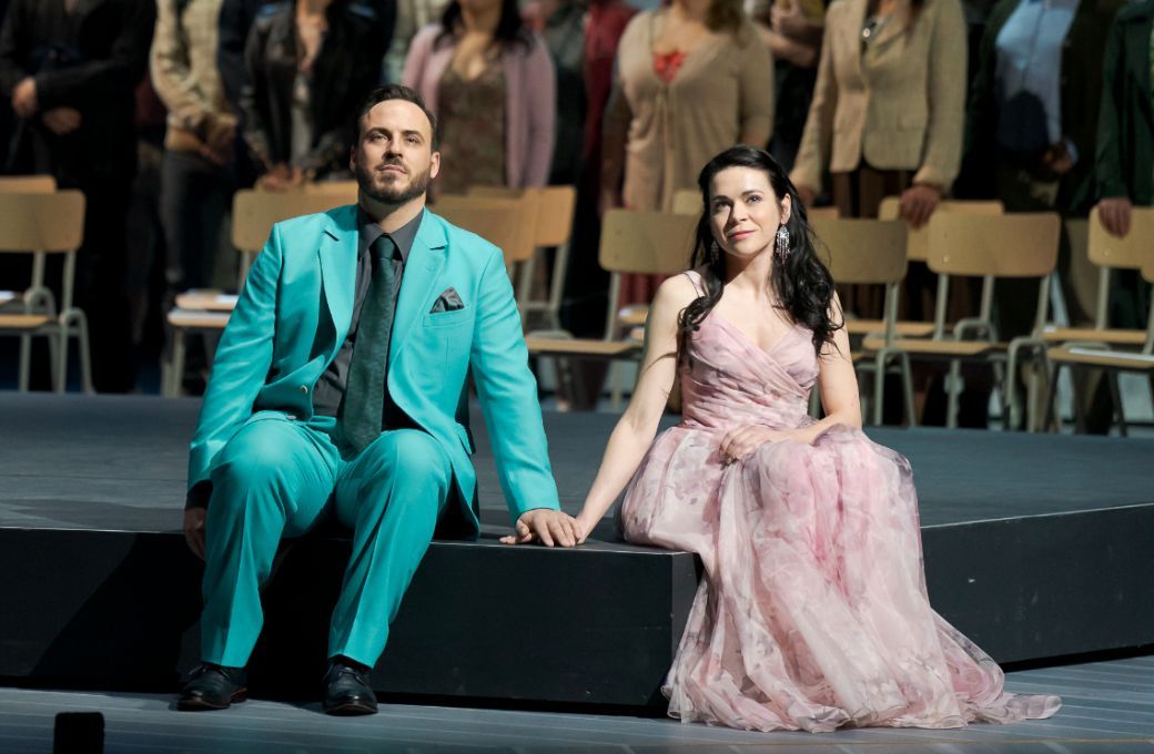 Roman Pichler (Franjo) und Sieglinde Feldhofer (Minka) &copy; Werner Kmetitsch