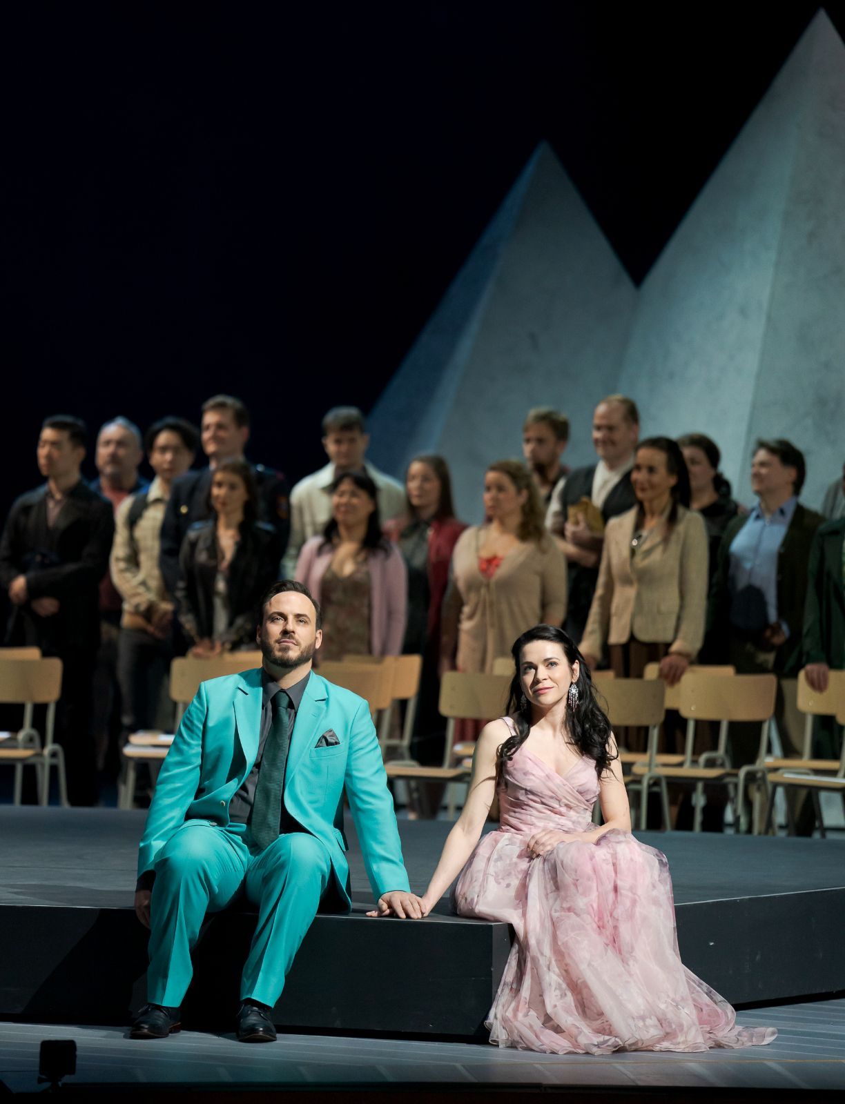 Roman Pichler (Franjo) und Sieglinde Feldhofer (Minka) &copy; Werner Kmetitsch