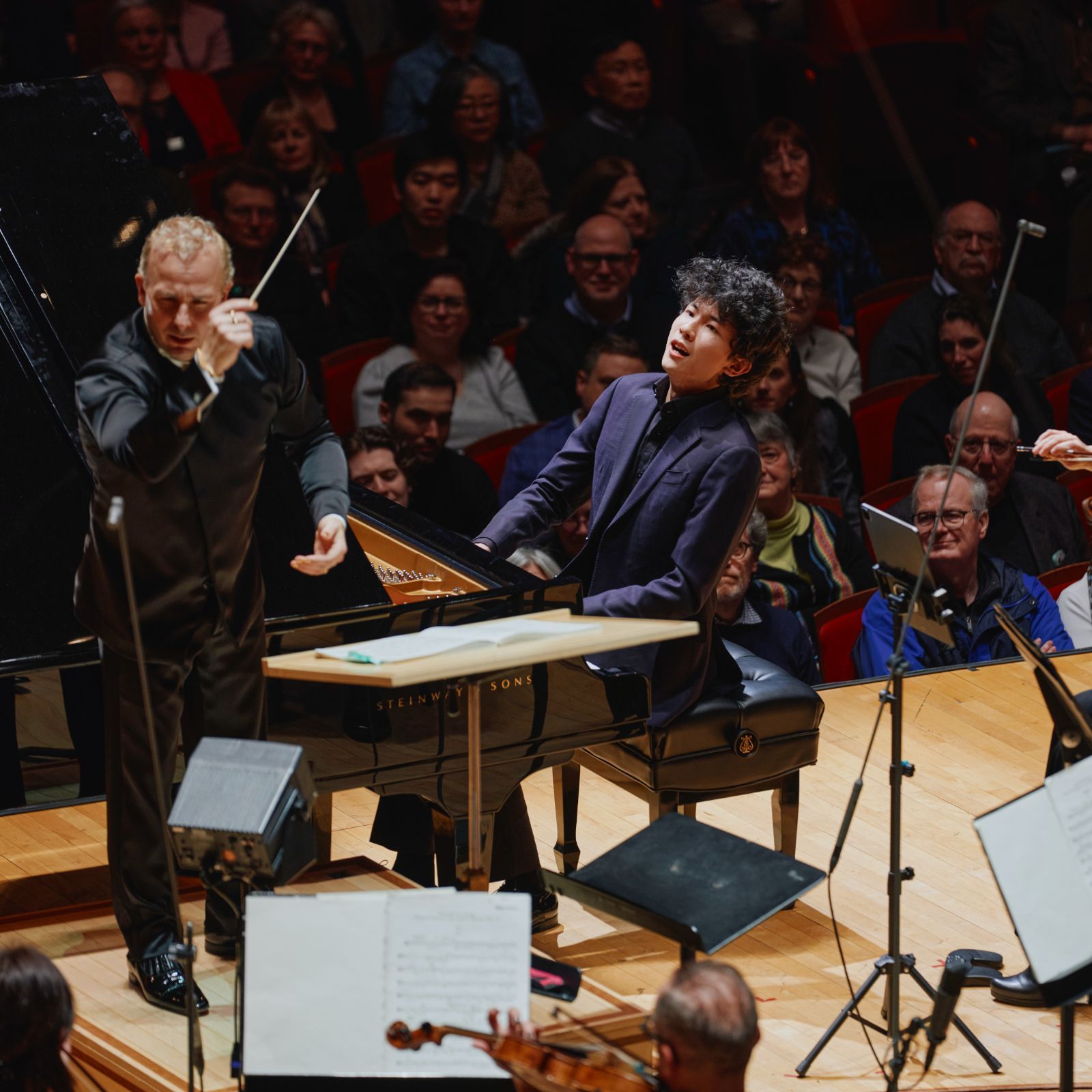 Yannick Nézet-Séguin and Tony Siqi Yun &copy; François Goupil | Orchestre Métropolitain