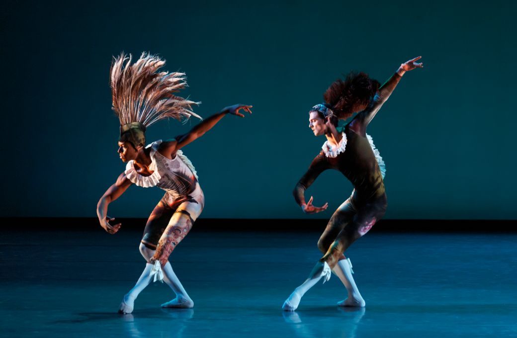 Christopher Grant and Peter Walker in Kyle Abraham's <i>Love Letter (on shuffle)</i> &copy; Erin Baiano