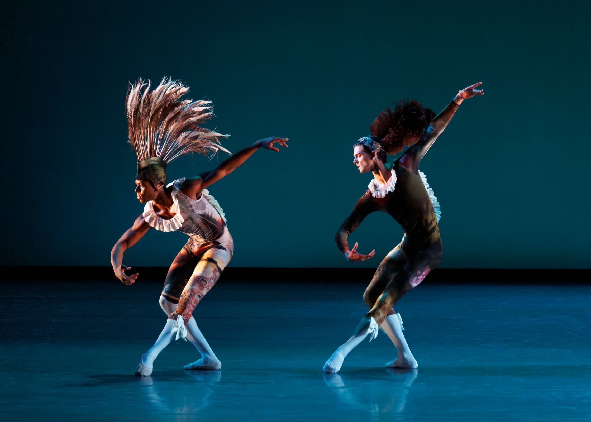 Christopher Grant and Peter Walker in Kyle Abraham's <i>Love Letter (on shuffle)</i> &copy; Erin Baiano