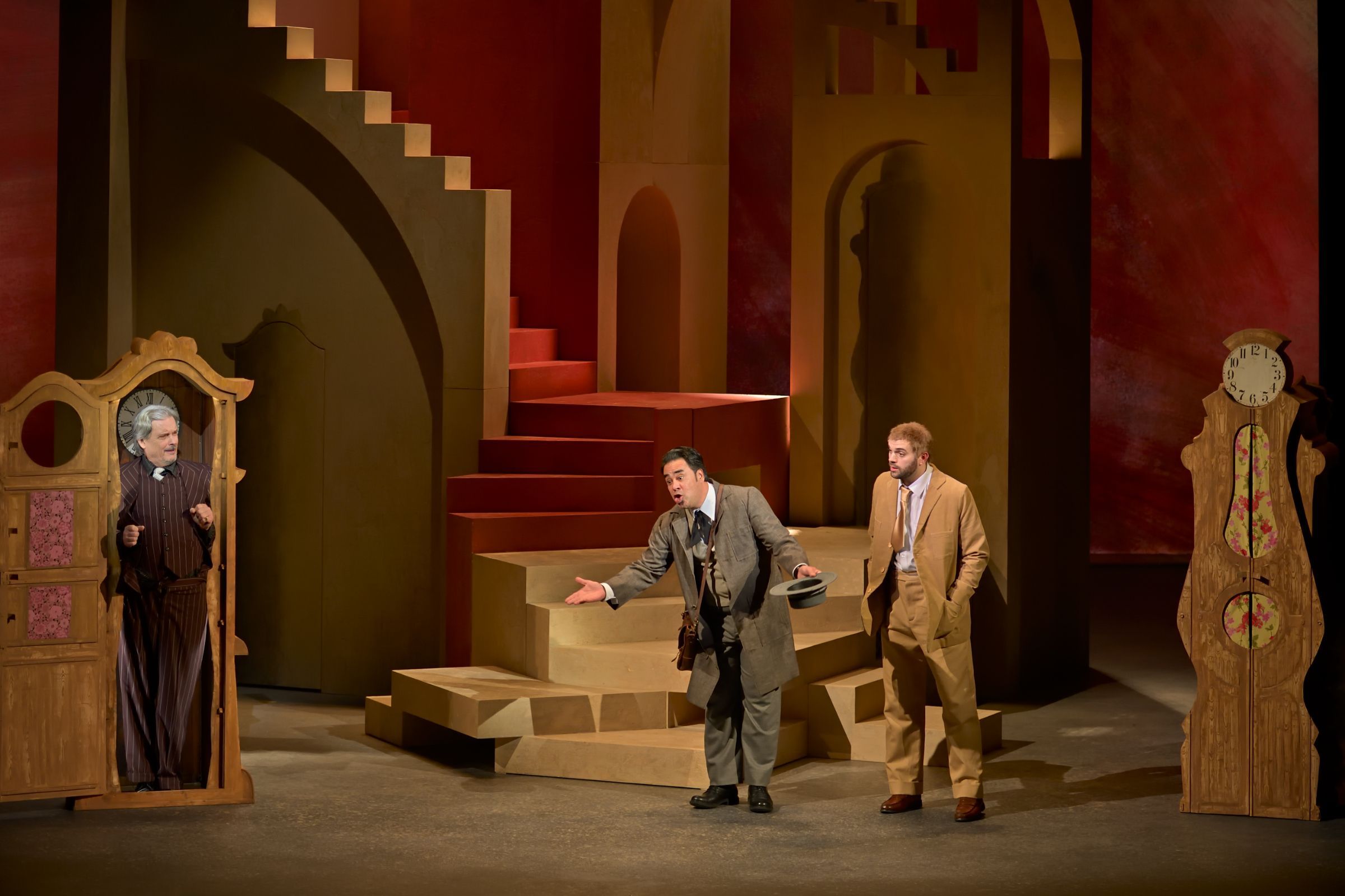 <i>L'Heure espagnole</i> à l'Opéra-Comique © S. Brion