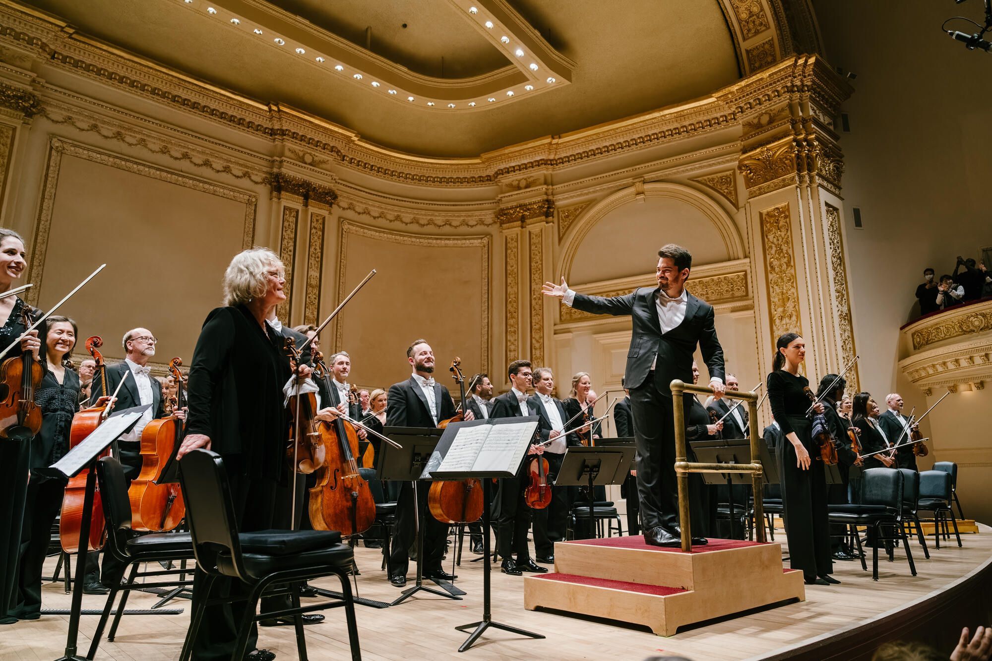 Lahav Shani and the Rotterdam Philharmonic in Carnegie Hall © Fadi Kheir