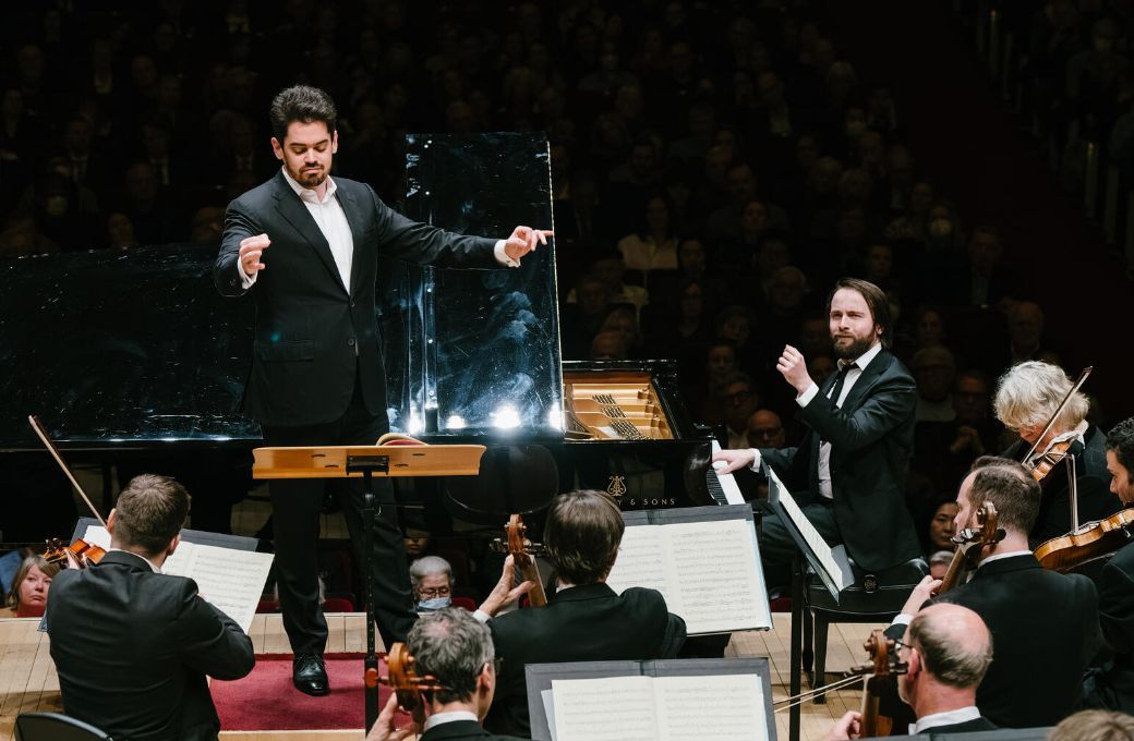 Lahav Shani, Daniil Trifonov and the Rotterdam Philharmonic © Fadi Kheir