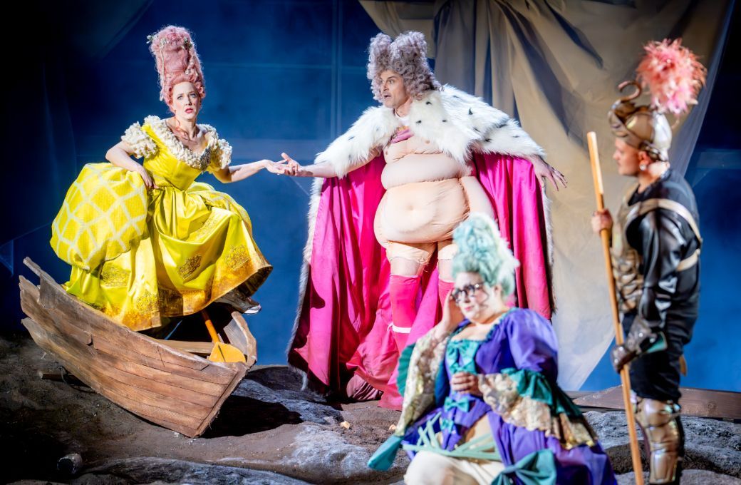 Lydia Teuscher, Dominik Köninger, Anna Willerding und Ludwig Obst © Andreas Lander