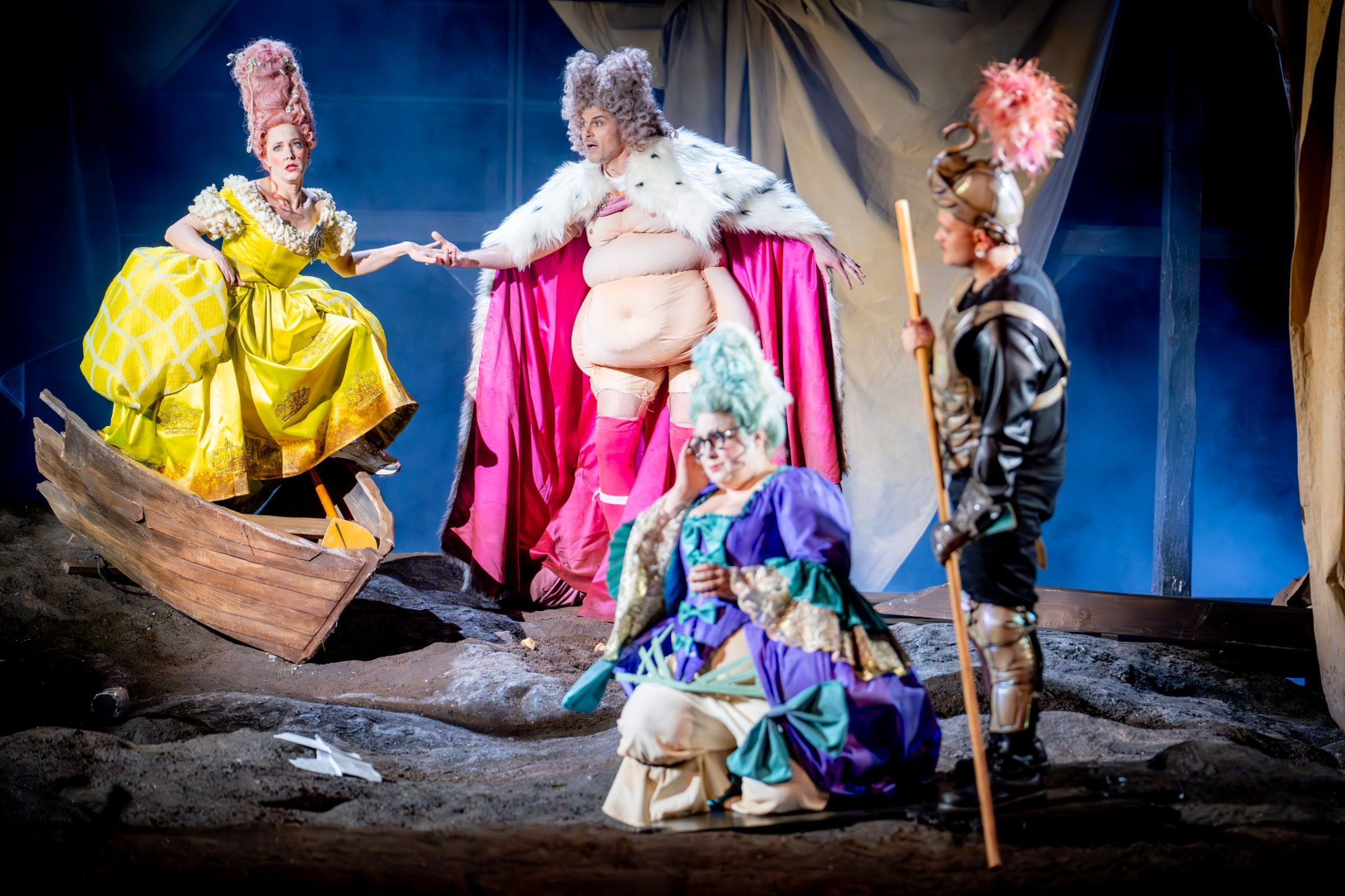 Lydia Teuscher, Dominik Köninger, Anna Willerding und Ludwig Obst &copy; Andreas Lander
