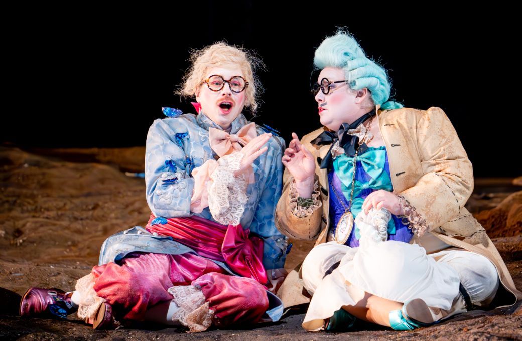 Terry Wey (Honoricus) und Anna Willerding (Pulcheria) &copy; Andreas Lander