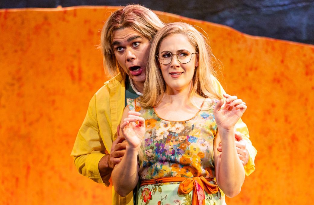 Elliot Madore (Orpheus) and Sydney Mancasola (Eurydice) &copy; Nile Scott Studios