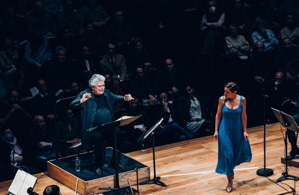 Ren&eacute; Jacobs et Sabine Devieilhe (Mica&euml;la) &copy; Ondine Bertrand / Cheeese
