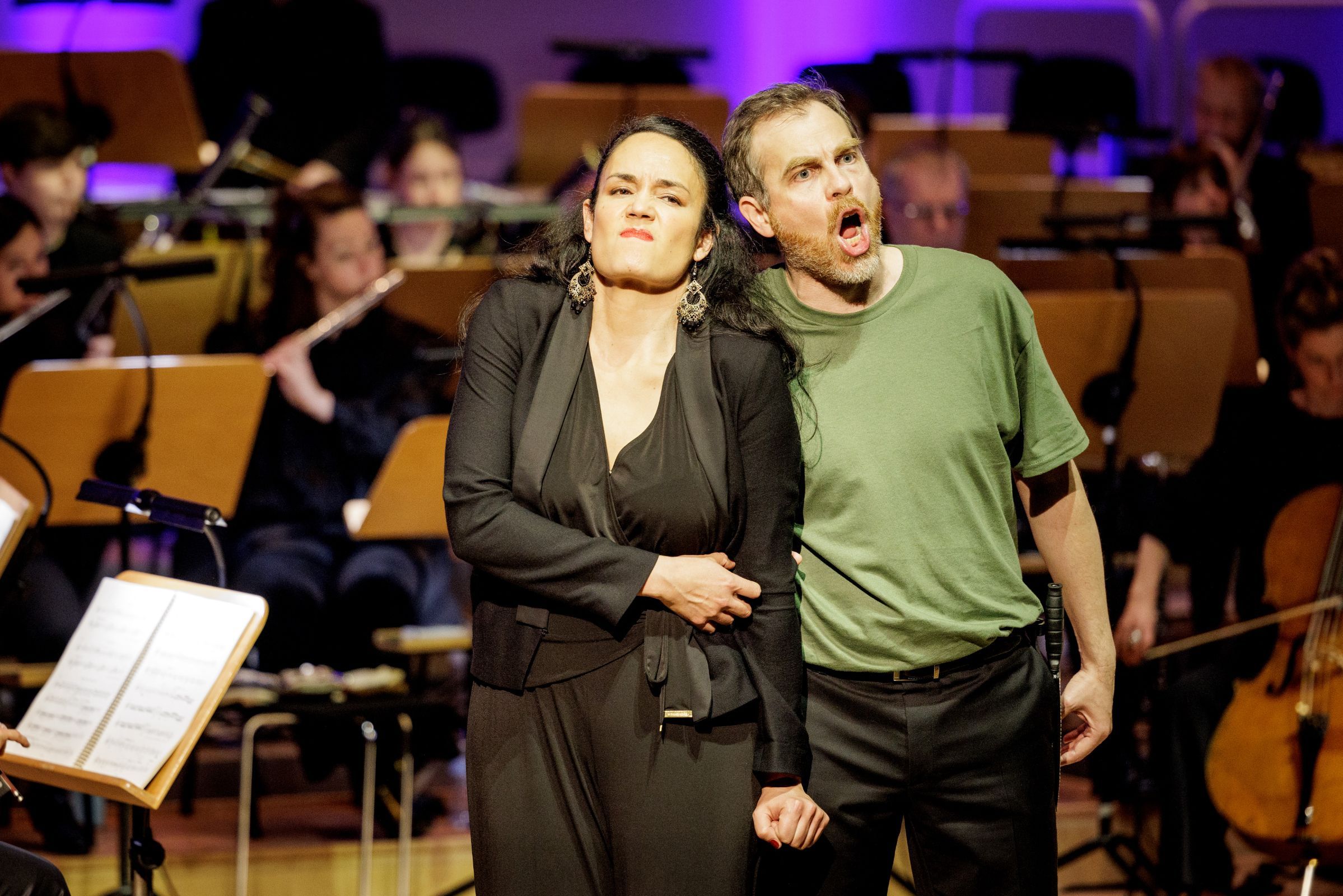 Gaëlle Arquez (Carmen) und François Rougier (Don José) &copy; Holger Jacoby