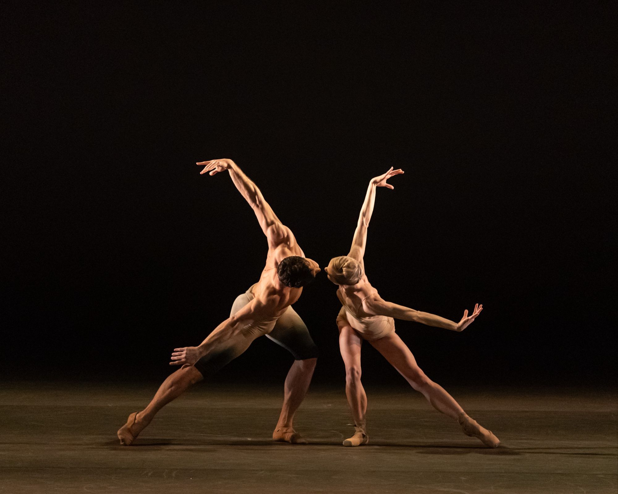 Melissa Hamilton and Roberto Bolle in <i>Caravaggio</i> duet by Mauro Bigonzetti © Jack Devant