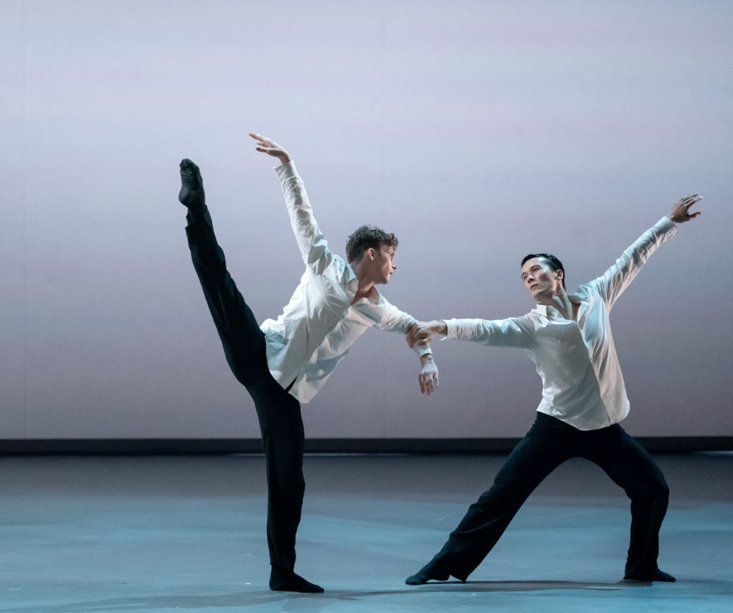 James Pett and Travis Clausen-Knight in <i>Mercy</i> © Jack Devant