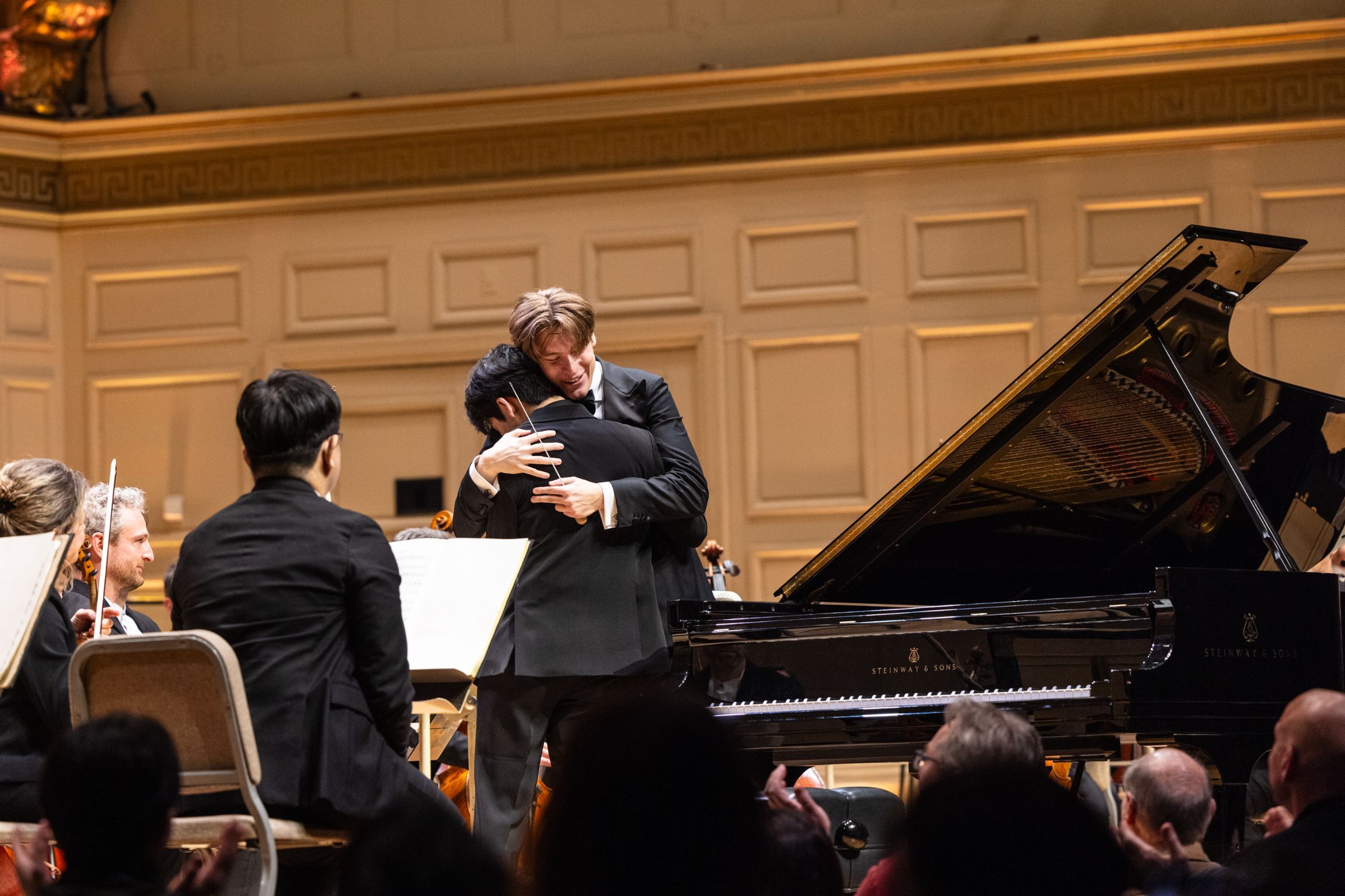 Yunchan Lim and Klaus Mäkelä &copy; Robert Torres | Celebrity Series of Boston