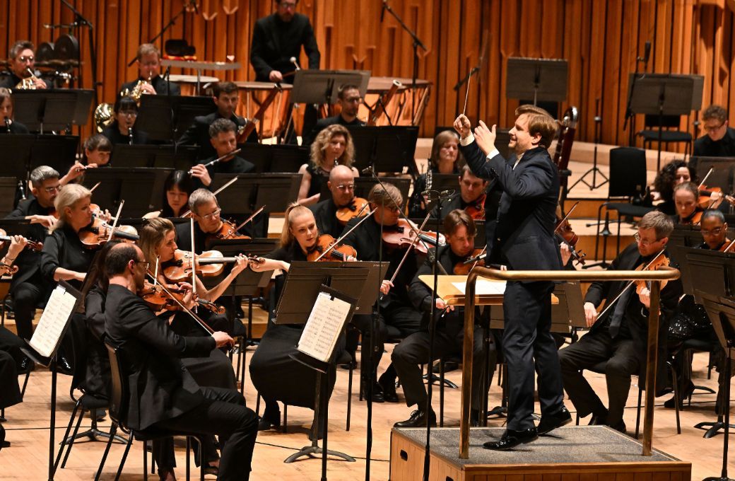 Clemens Schuldt conducts the BBC Symphony Orchestra &copy; BBC | Mark Allan