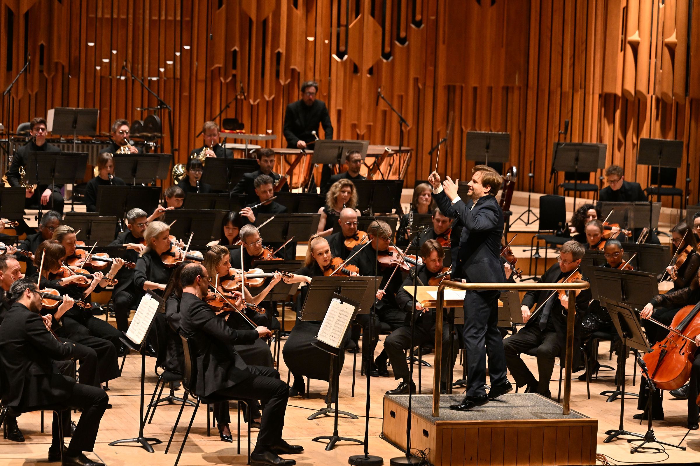 Clemens Schuldt conducts the BBC Symphony Orchestra &copy; BBC | Mark Allan