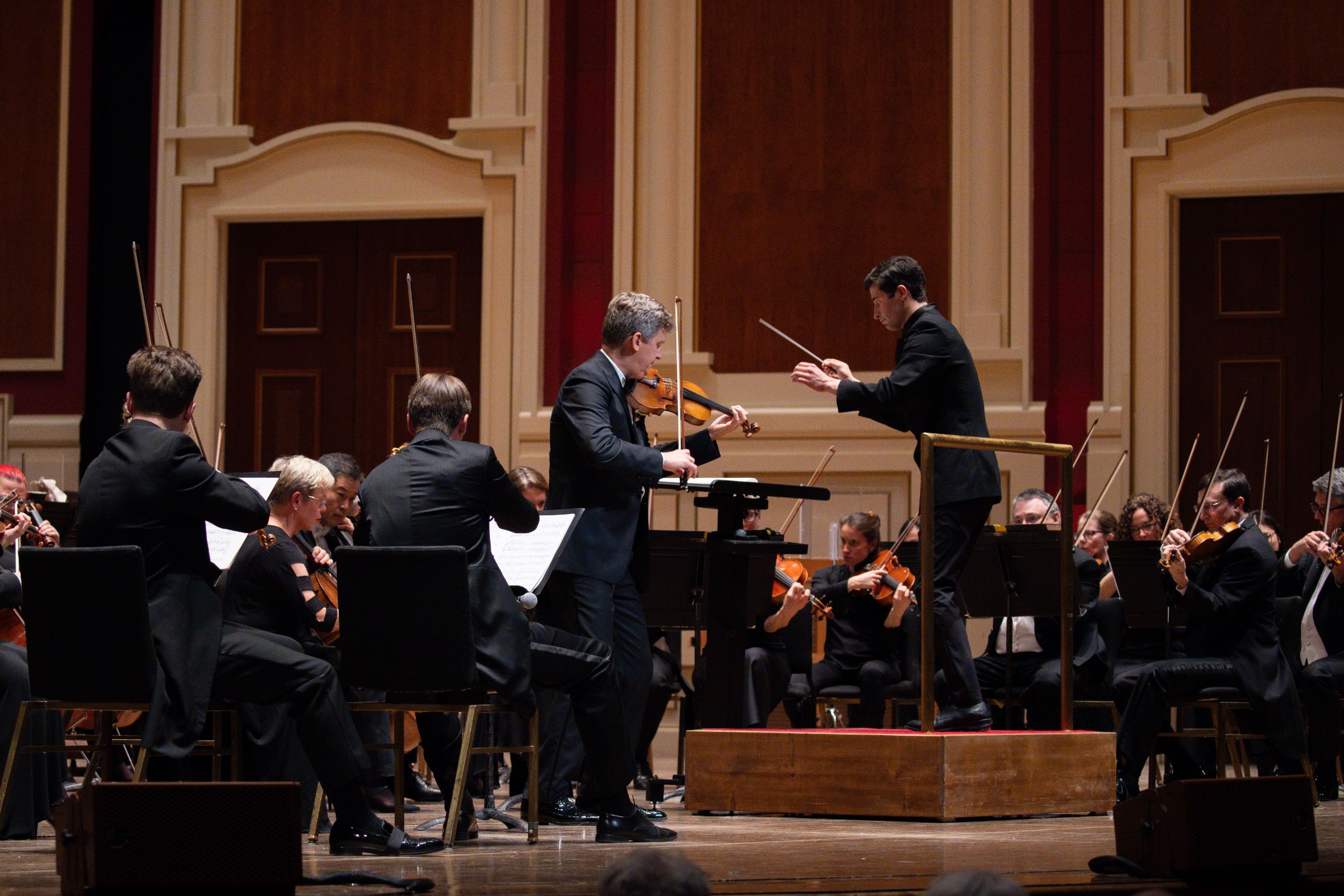 James Ehnes, Jacob Joyce and the Pittsburgh Symphony &copy; Alexis Wary