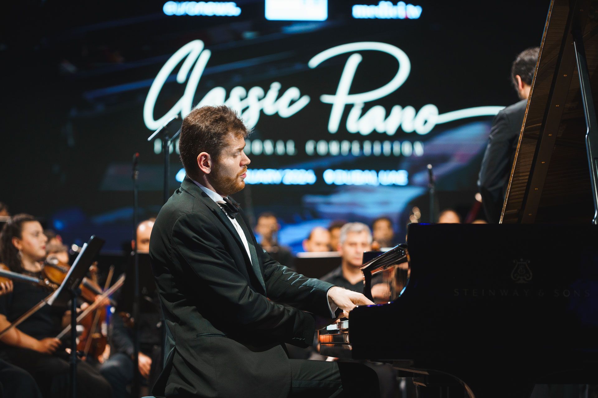 Andrey Gugnin au Classic Piano International Competition 2024 © Dmytro Yeliseiev