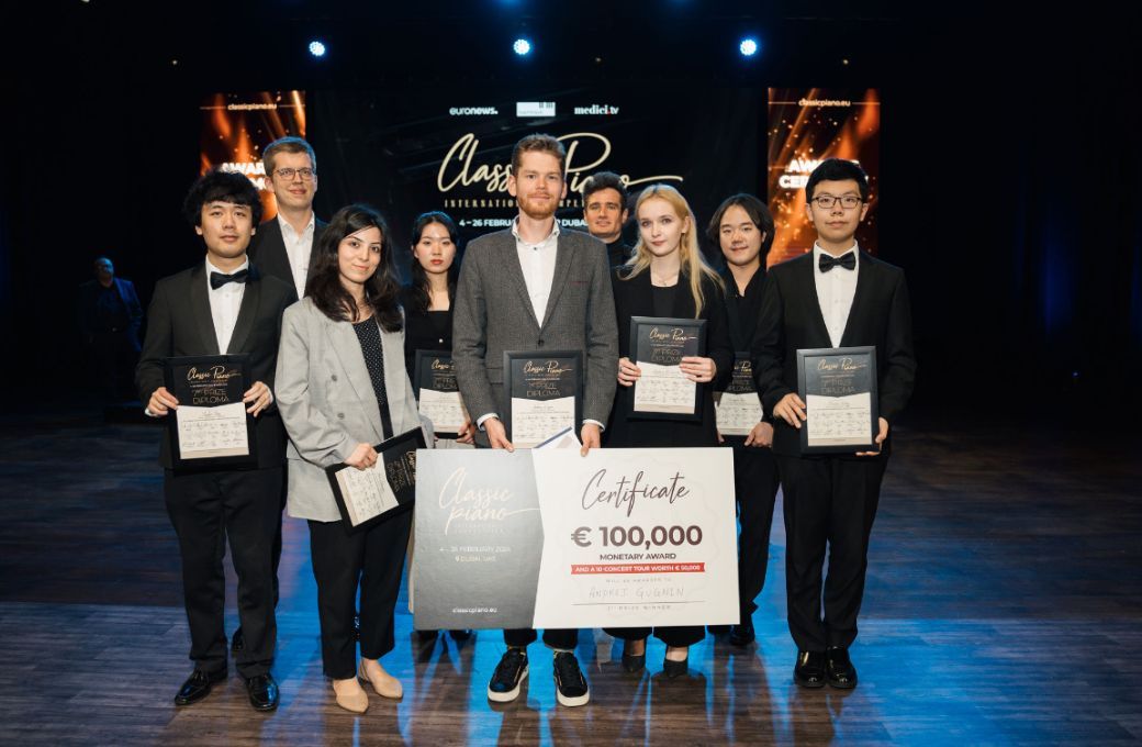 Les neuf lauréats du Concours © Dmytro Yeliseiev