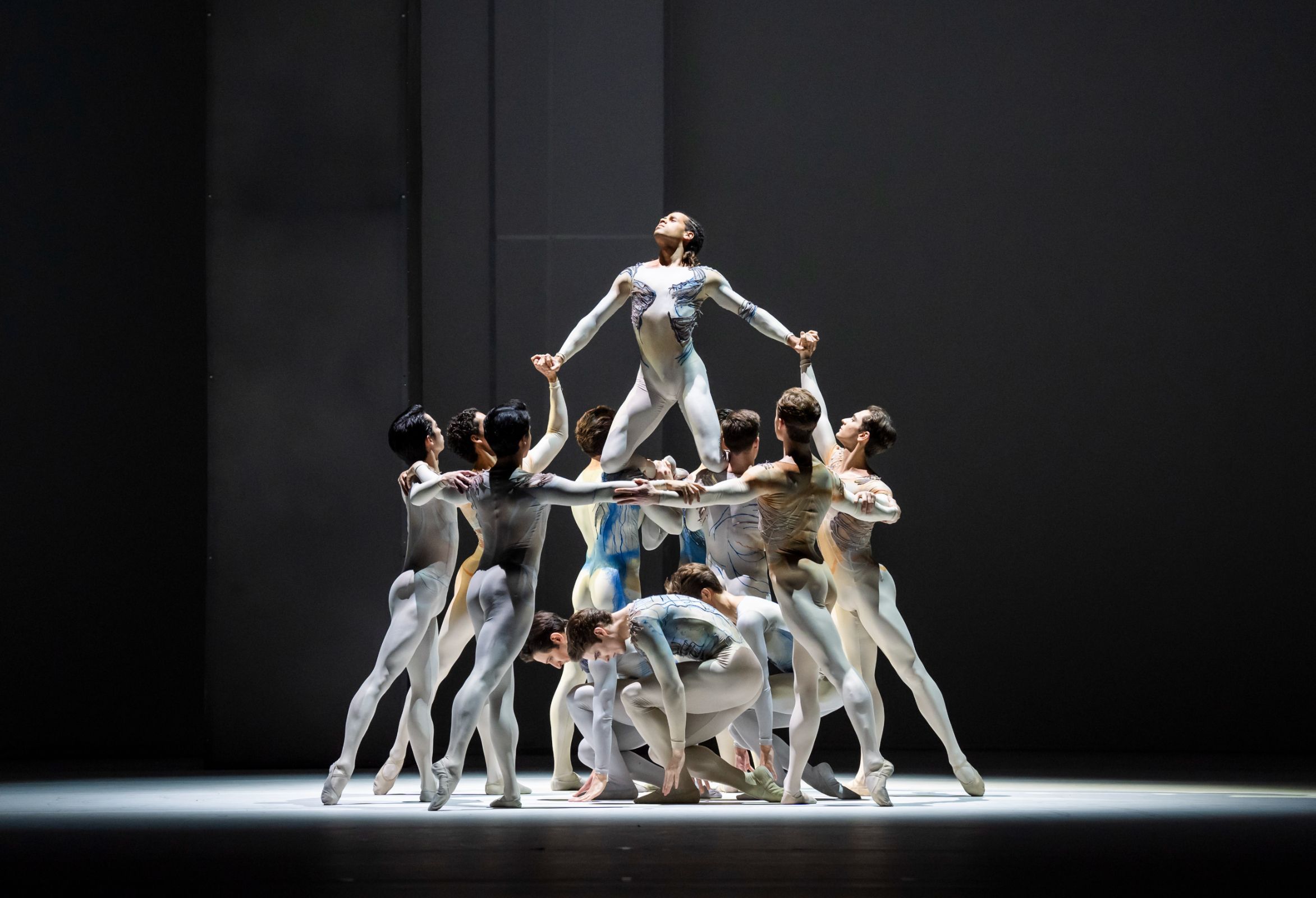Joseph Sissens and The Royal Ballet in Sir Kenneth MacMillan's <i>Requiem</i> © Tristram Kenton