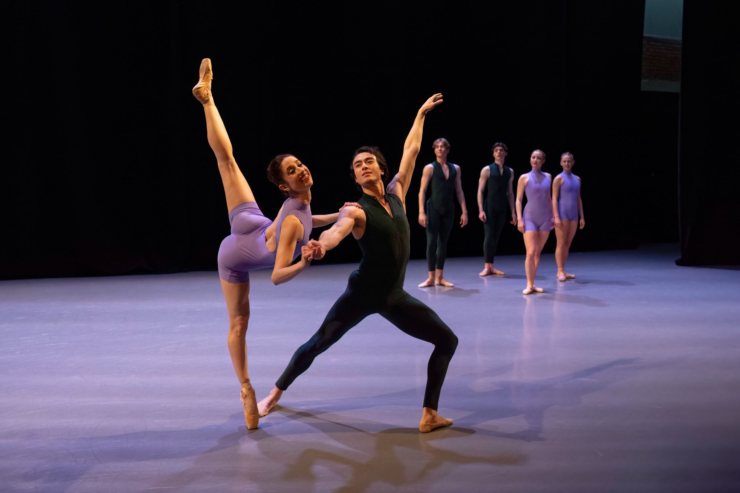 Kansas City Ballet in <i>Rather Lively Very Rhythmic</i> by Cameron Thomas © KCBalletMedia