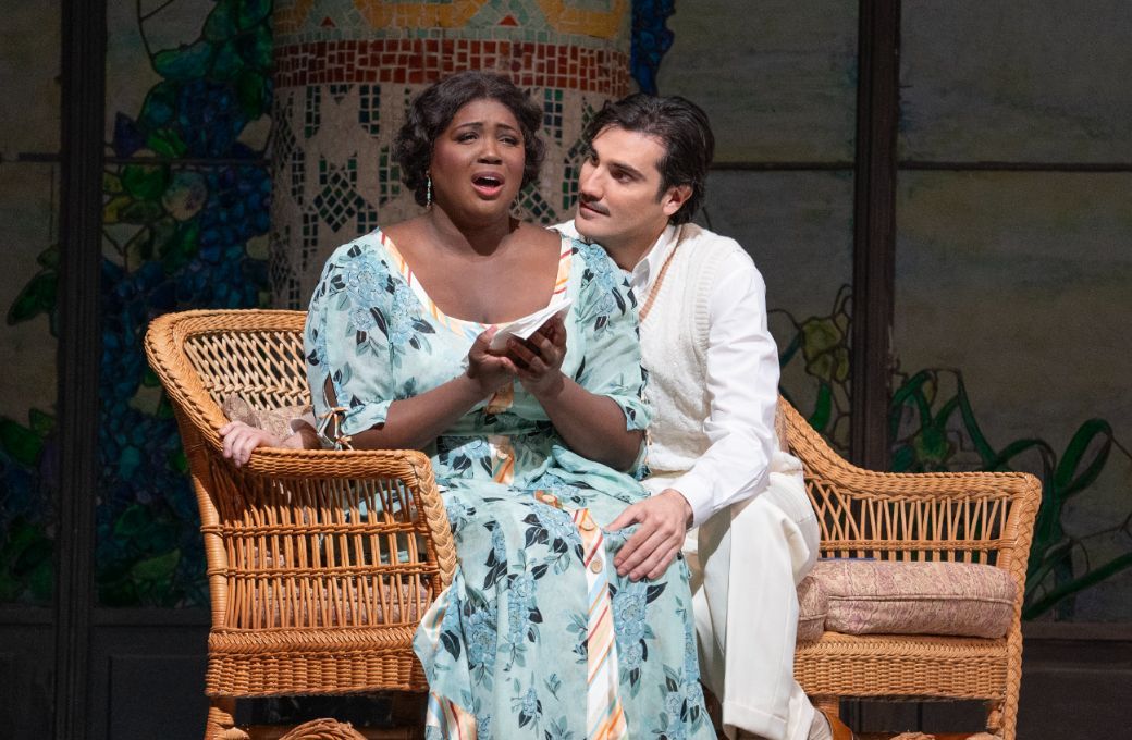 Angel Blue (Magda) and Jonathan Tetelman (Ruggero) © Karen Almond | Met Opera