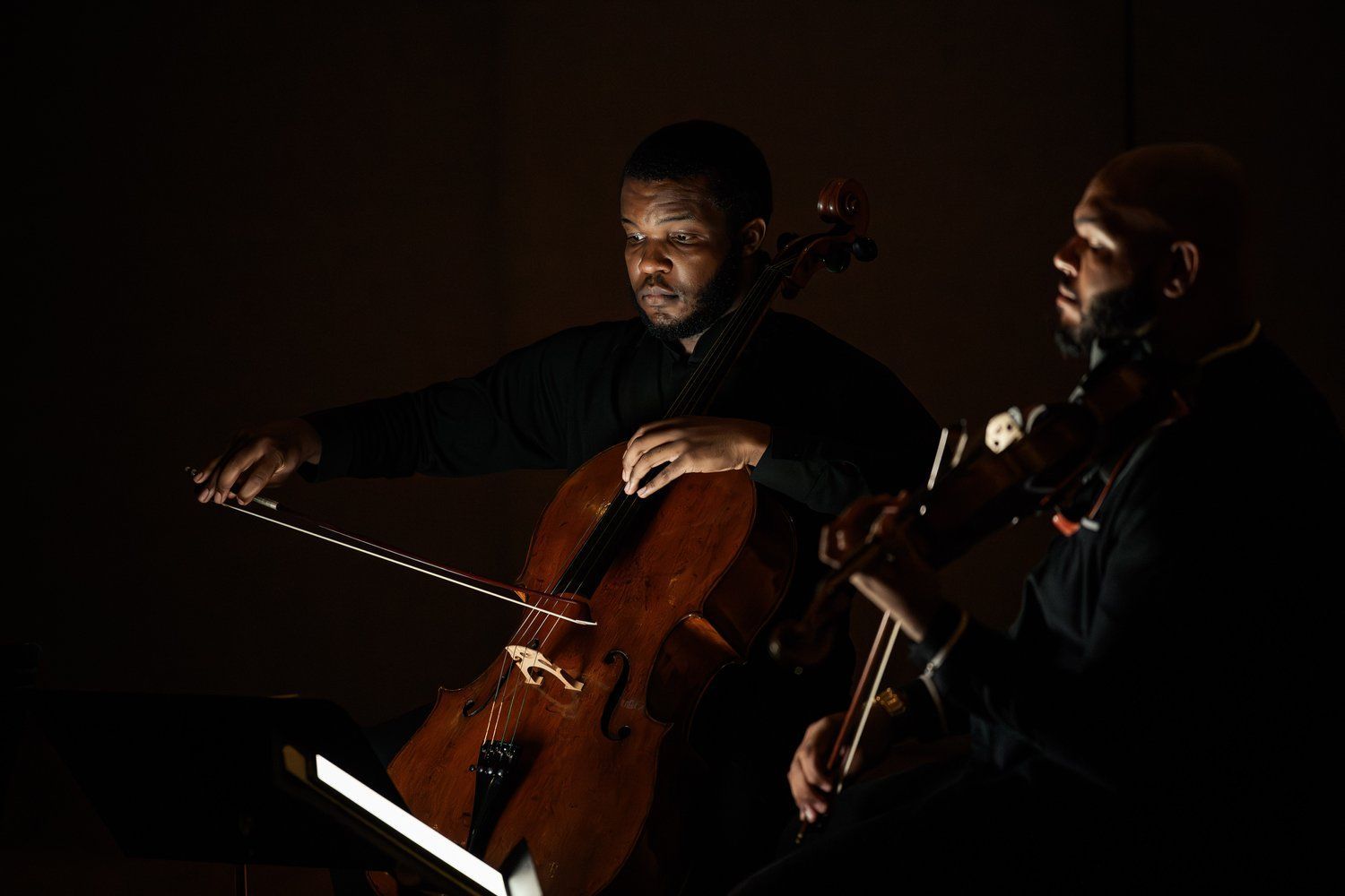Joshua McClendon and Devin Moore &copy; Curtis Perry