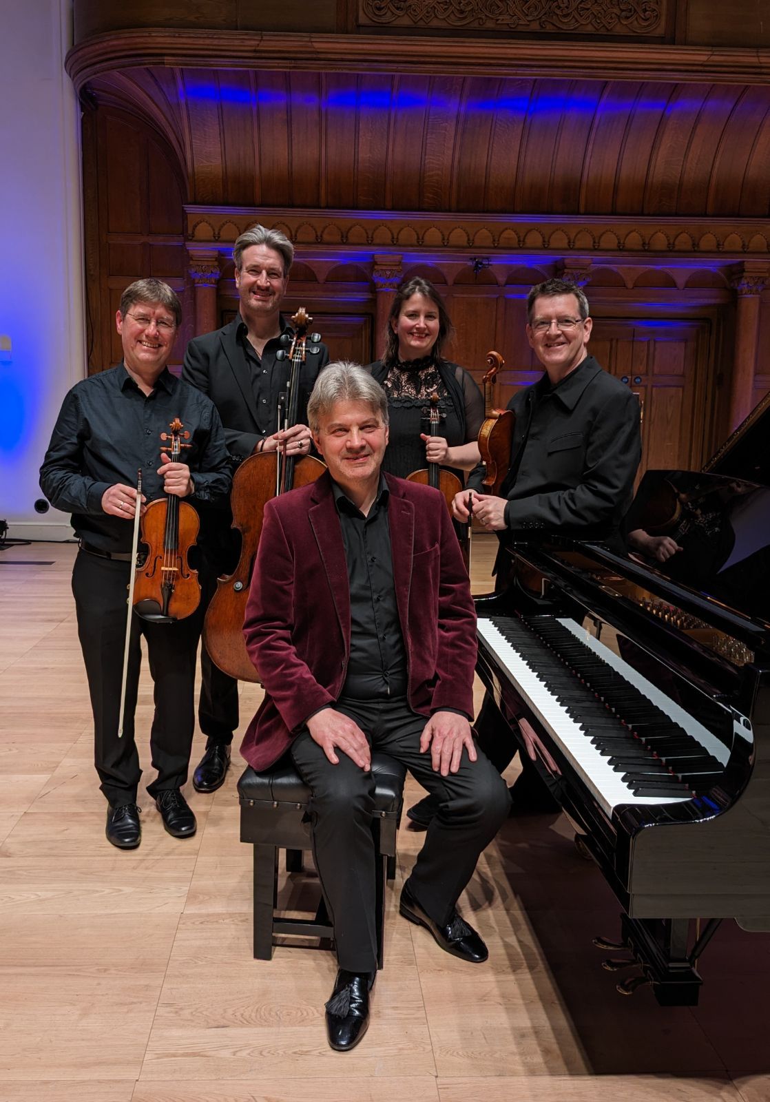 Mark Bebbington and RPO principals &copy; Jenny Robinson