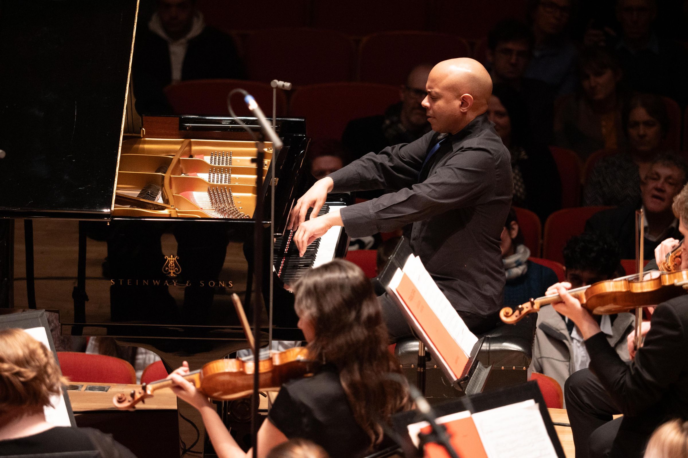 Stewart Goodyear and the CBSO © Hannah Blake-Fathers