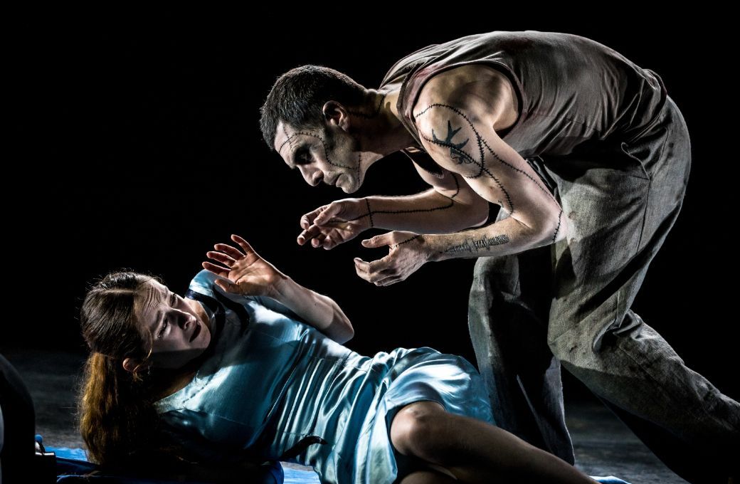 Anna Daly and Jonathan Goddard in Mark Bruce's <i>Frankenstein</i> &copy; Mark Bruce