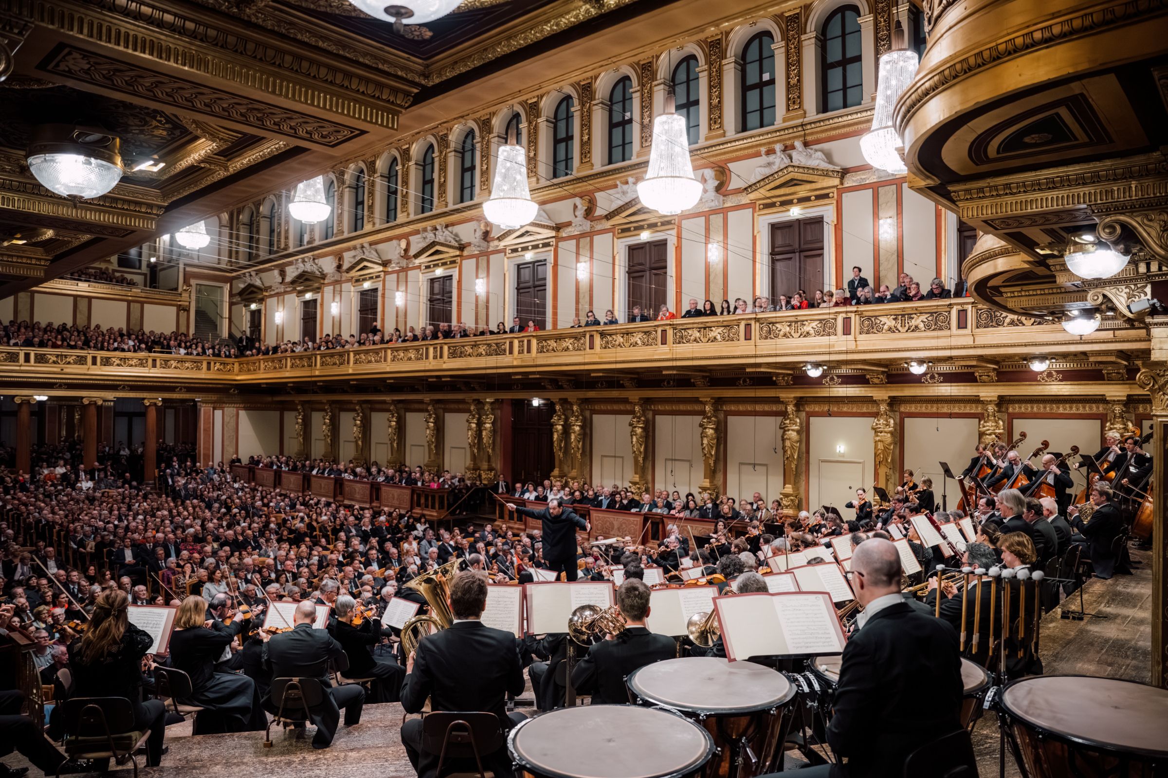 Andris Nelsons dirigiert das Gewandhausorchester © Konrad Stöhr