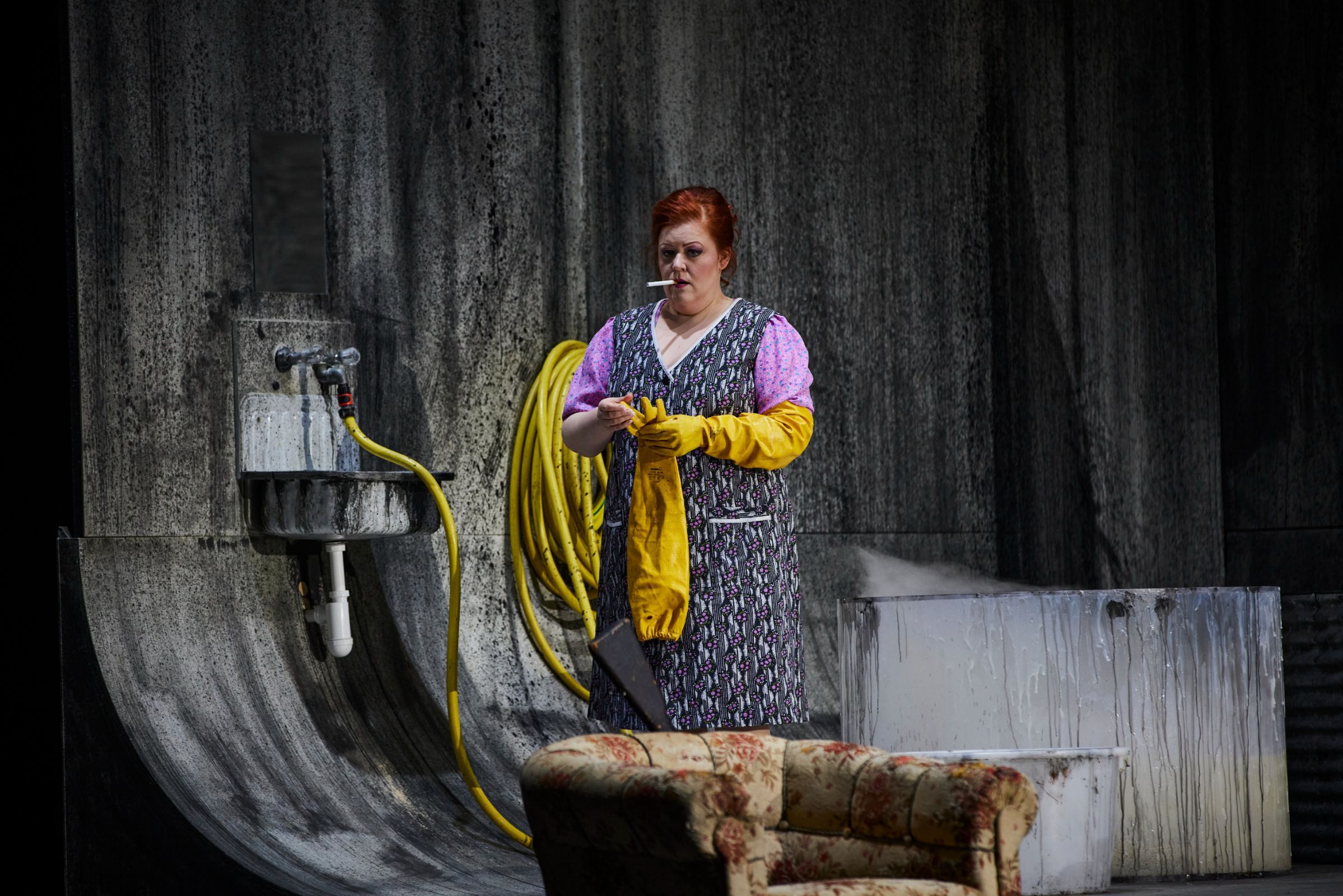 Miina-Liisa Värelä (The Dyer's Wife) &copy; Semperoper Dresden | Ludwig Olah