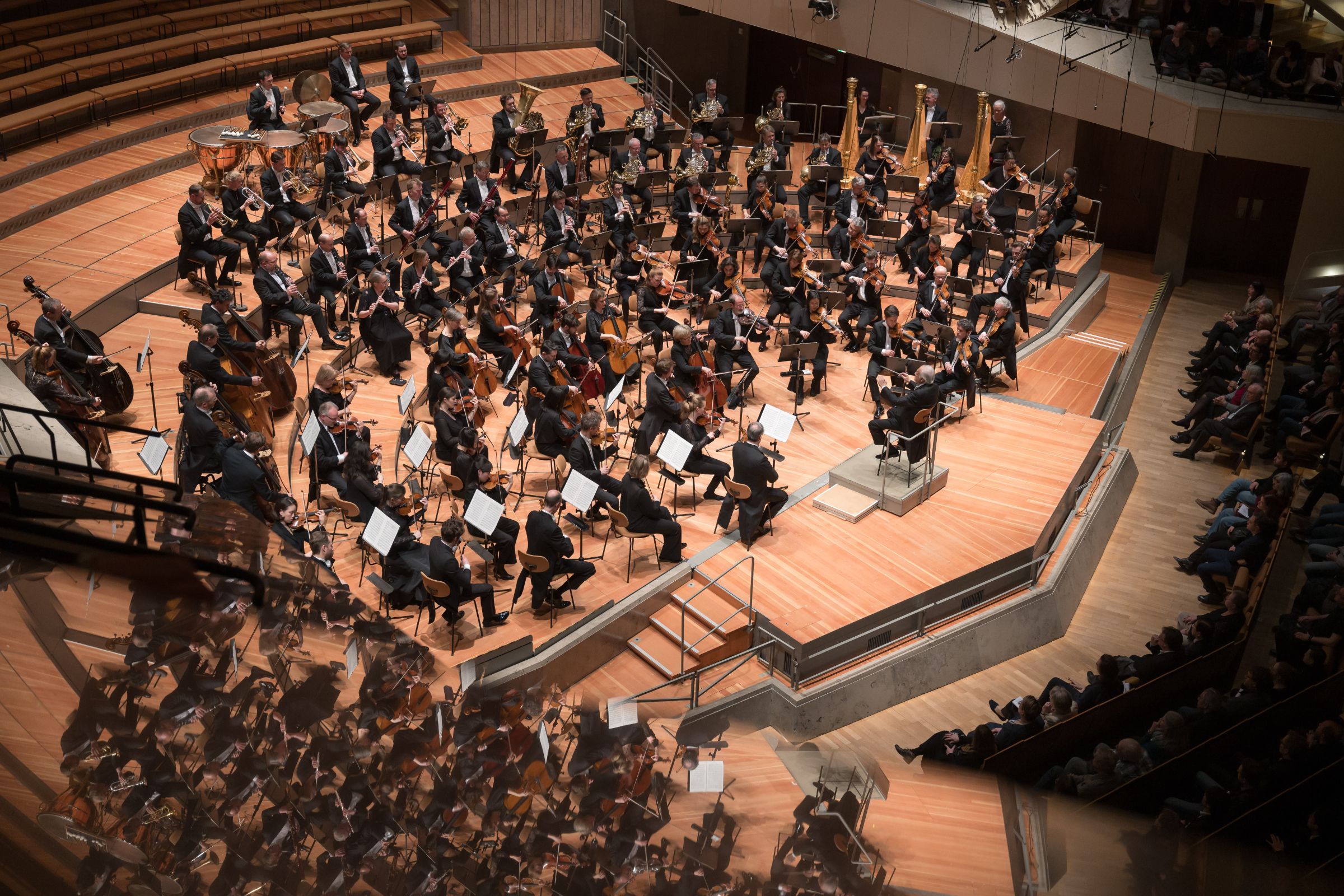 The Staatskapelle Berlin in the Philharmonie © Peter Adamik